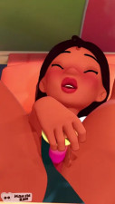 Nani taking a lil break at the beach