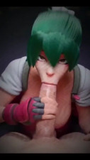 D.va vs Kiriko (Blowjob & Facial)