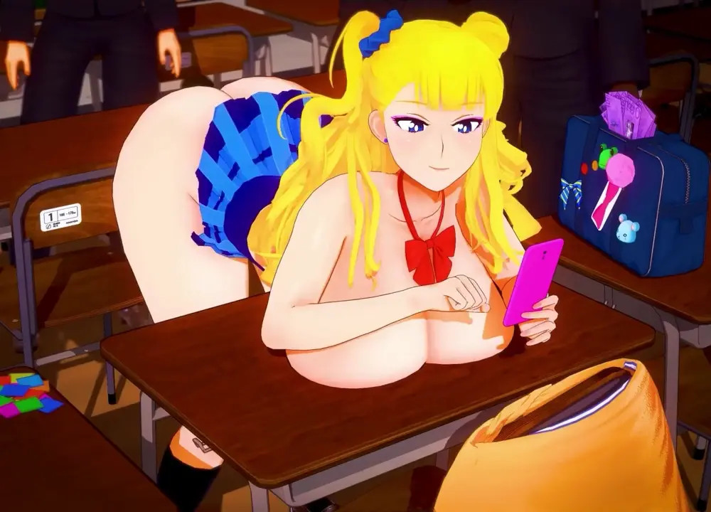 New Hentai: Huge tits blonde anime schoolgirl  gets impregnated - Stream & Download HD | rule34tv.com