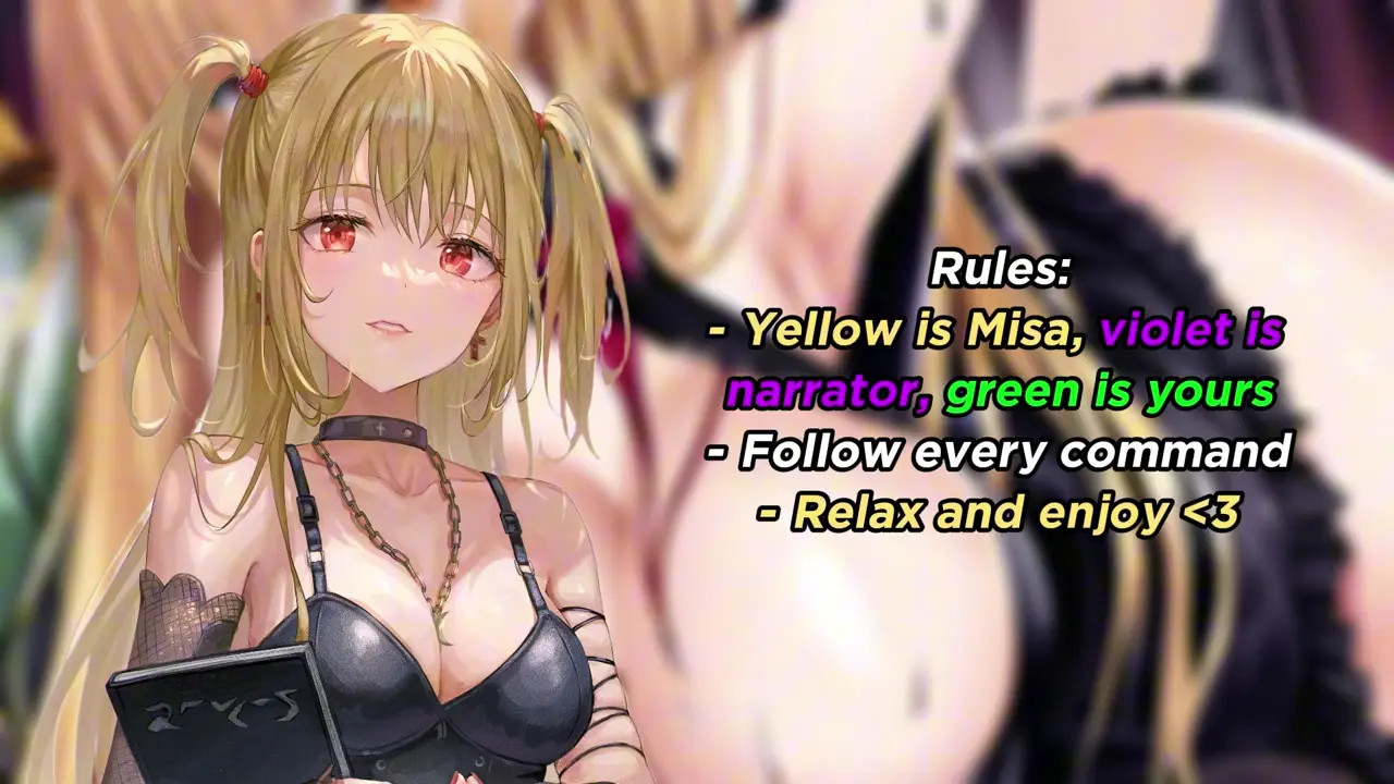 New Hentai: Misa Amane gives her fan a chance for messy ending (Idol JOI) - Stream & Download HD | rule34tv.com