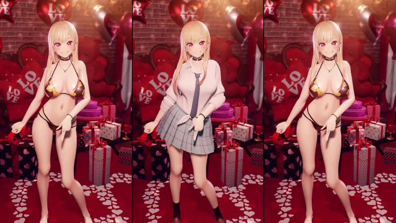New Hentai: "Two Face" Kitagawa Marin MMD - by Ngon (Added Sounds) - Stream & Download HD | rule34tv.com