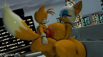 Tails and Rouge