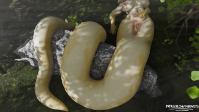 Naga eat prey