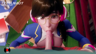 D.va cum inside mouth