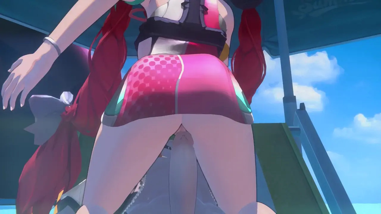 New Hentai: Yuzuha blowing and riding you at the beach - Stream & Download HD | rule34tv.com