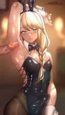 [RokuzuKeita] Femboy Bunny Armpitjob