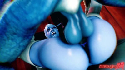 Liara Vs Qutlander [26RegionSFM][4K60FPS]