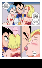 Bulma & Android 18 Threesome [motion comic] [spanish subbed]