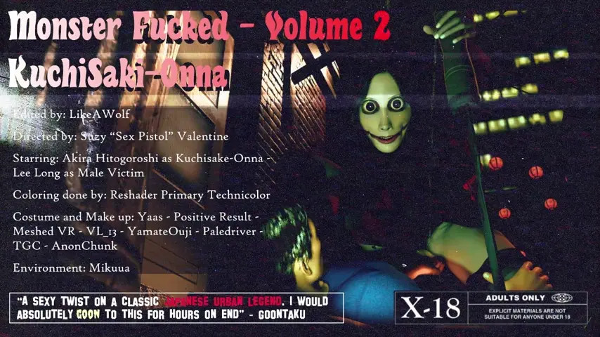 New Hentai: Monster Fucked Volume 2: Kuchisake-Onna - Stream & Download HD | rule34tv.com