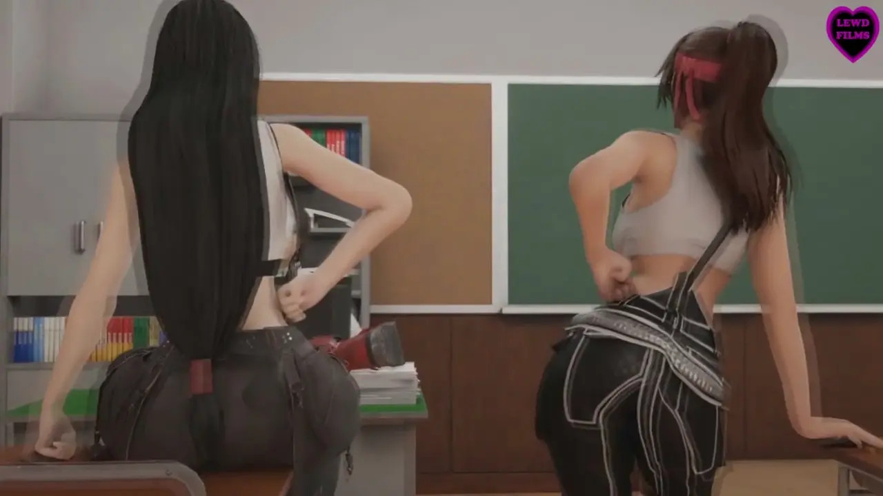 New Hentai: LewdFilms - F-the Teacher! - Lara Croft, Tifa Lockhart and Jessie Rasberry (Futa) - Stream & Download HD | rule34tv.com