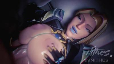 Boobjob to Emma Frost ( Dubbed )