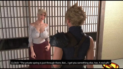 Final Fantasy - Claudia's trip to the Onsen (Comic)