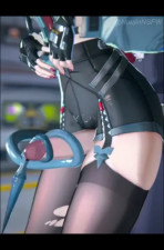 would be lovely if joe is giving you thighsjob with her fat thigh and tail