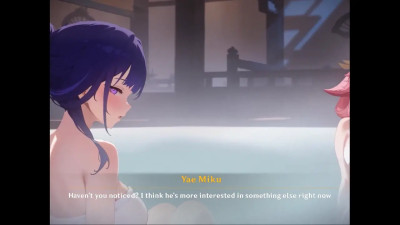 Onsen relax with Raiden & Yae[Rinjo_18]
