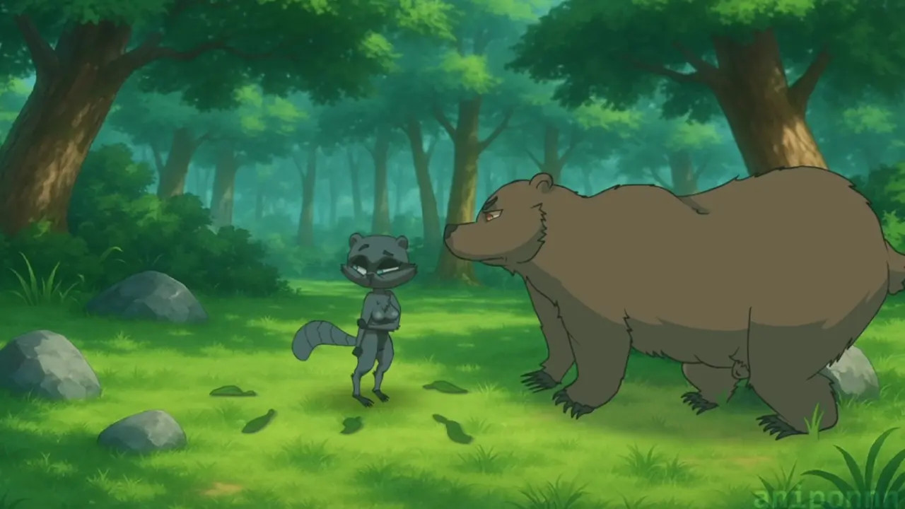 New Hentai: FURRY BEAR FUCKS RACOON-GIRL! - Stream & Download HD | rule34tv.com