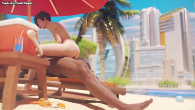 Tracer On Lifeguard Duty [PT-BR]