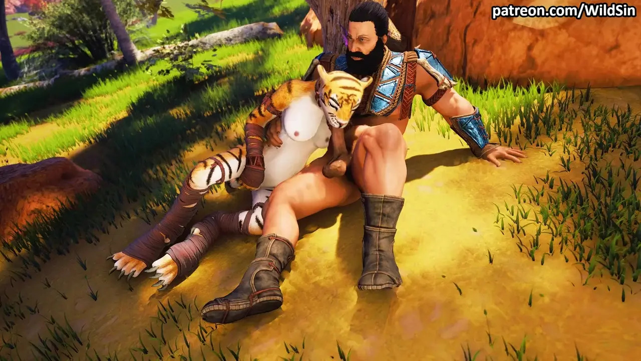 New Hentai: A Warrior makes passionate love to a Furry Tigress near the village - Stream & Download HD | rule34tv.com