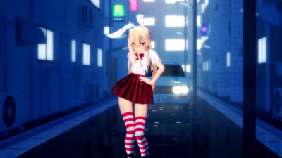 Shimakaze - Volume Up [MMD R18] Hamselvish