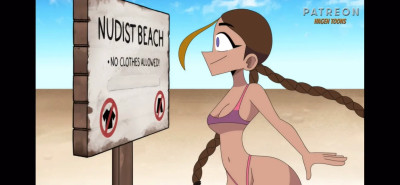 The Nude Beach - KNSFW (Part 1) - Hagen Toons
