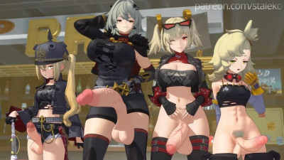 [Stalkek0] Biker Gals Showing Off Their Fuel Pumps