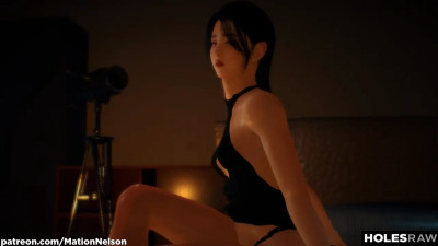 K-pop Star Gets Her Ass Stretched Before Concert