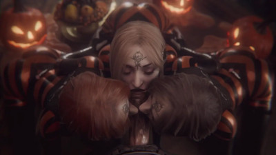 Dimitrescu Sisters [Gifdoozer][4K60FPS]