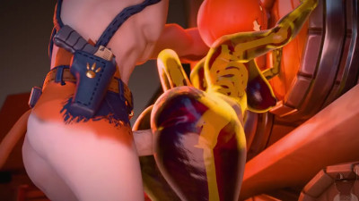 Meowscles fucks Spice