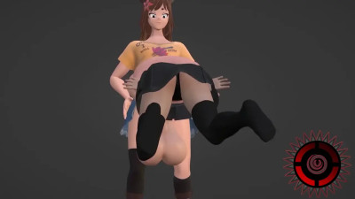 Vixens Feed Her Bully To Her Cock (Cock Vore)