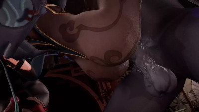 Xianyun (Genshin Impact) (sex compilation) [Bengugu]4K