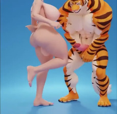 Ballbusting Tiger