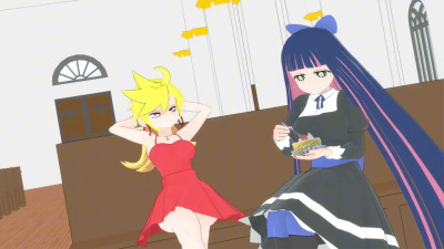 Panty And Stocking Summertime Job