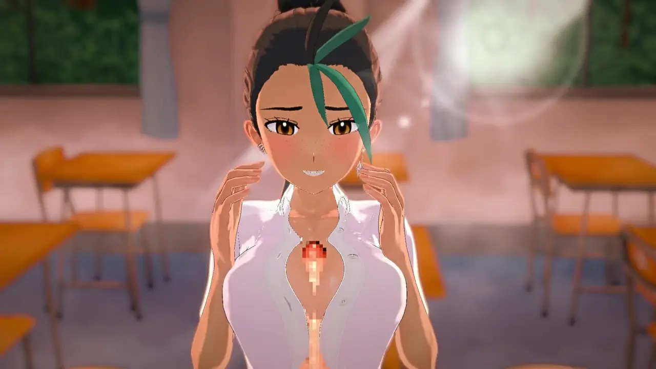 New Hentai: Nemona Helps You Finish With a Titjob in the Classroom - Hoshi - Stream & Download HD | rule34tv.com