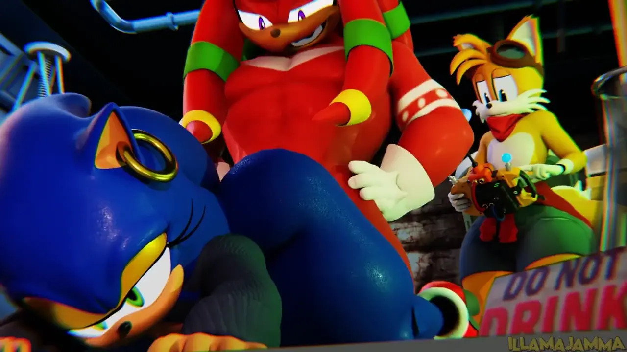New Hentai: Knuckles x Sonic ft. Tails (SOUND) [IllamaJamma] - Stream & Download HD | rule34tv.com